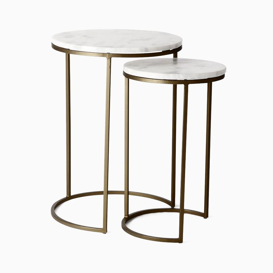 Round Nesting Side Tables