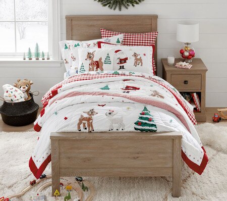 Rudolph® Glow-in-the-Dark Sheet Set Pillowcases