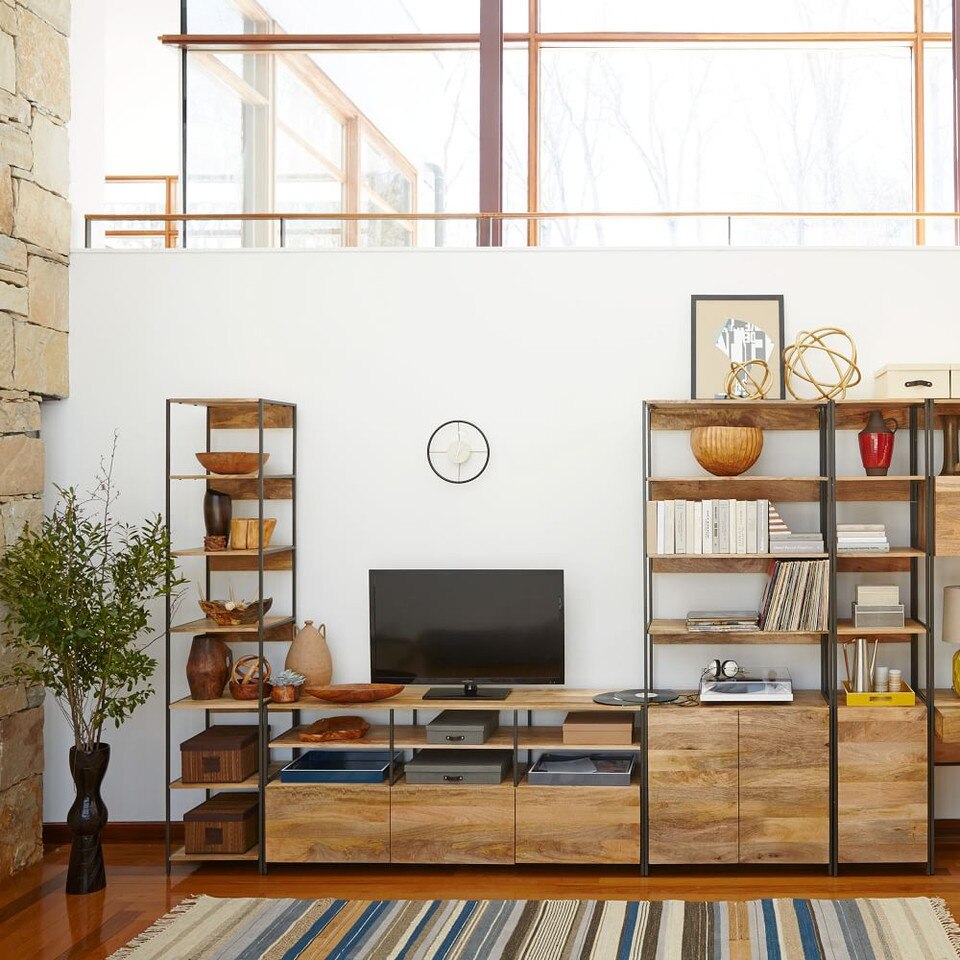 Industrial Modular Media Console (170 cm)