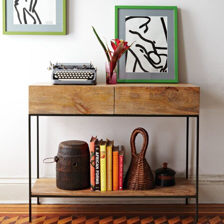Industrial Storage Console West Elm Australia