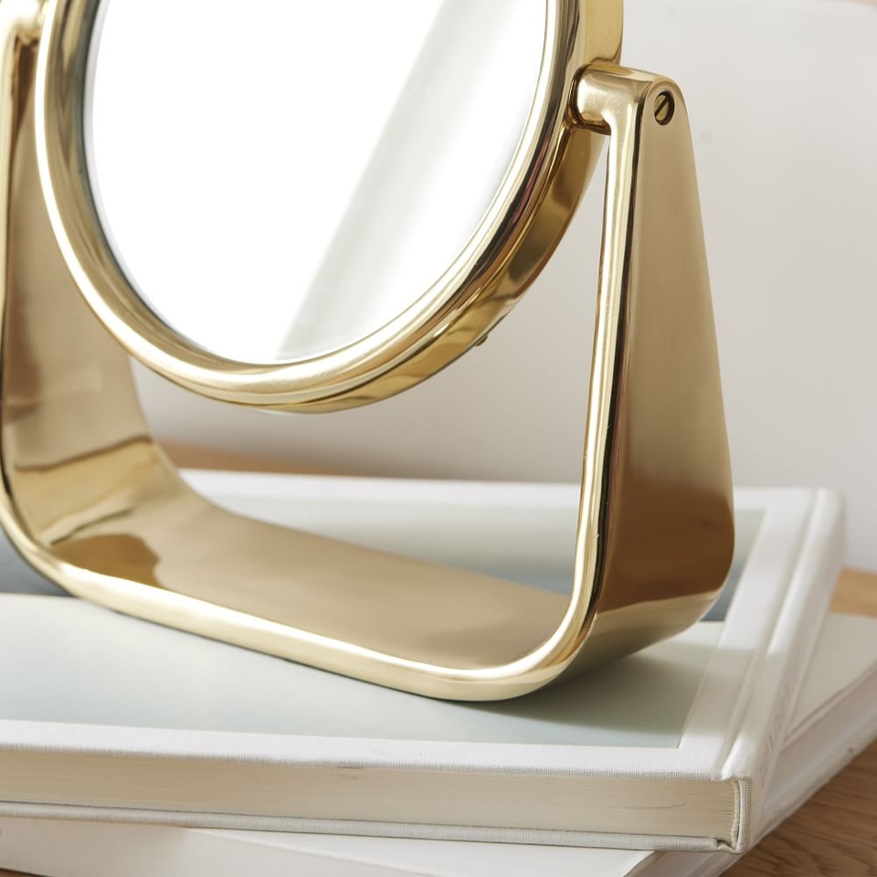 Sculptural Vanity Mirror