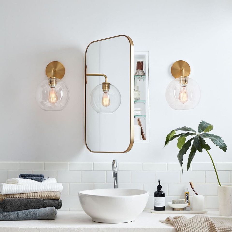 Seamless Bathroom Cabinet
