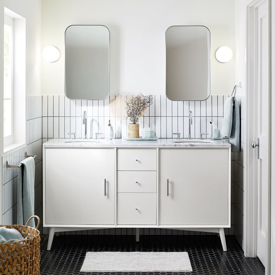 Seamless Bathroom Cabinet