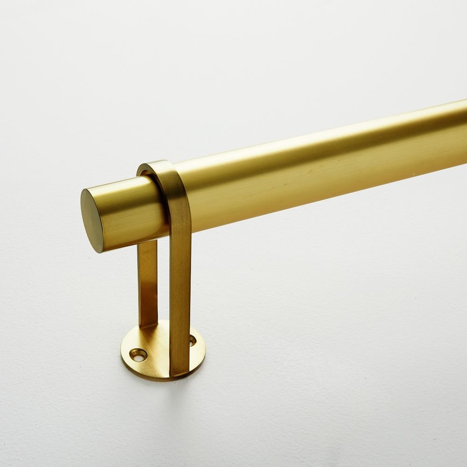 Simple Metal Rod - Antique Brass