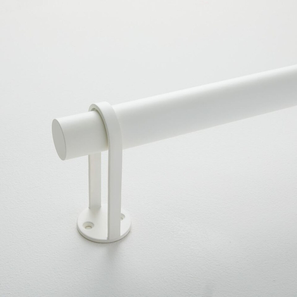 Simple Metal Rod - White