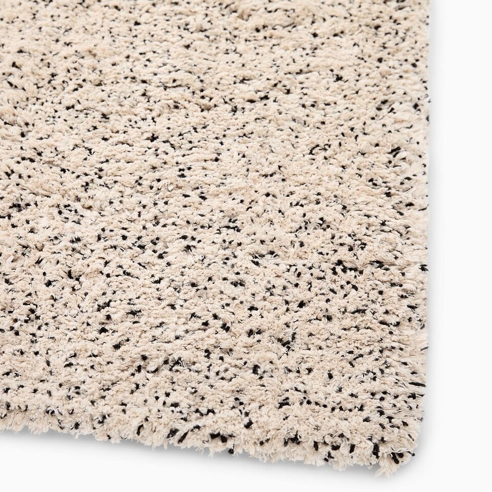 Soft Speckle Low-Shed Shag Rug