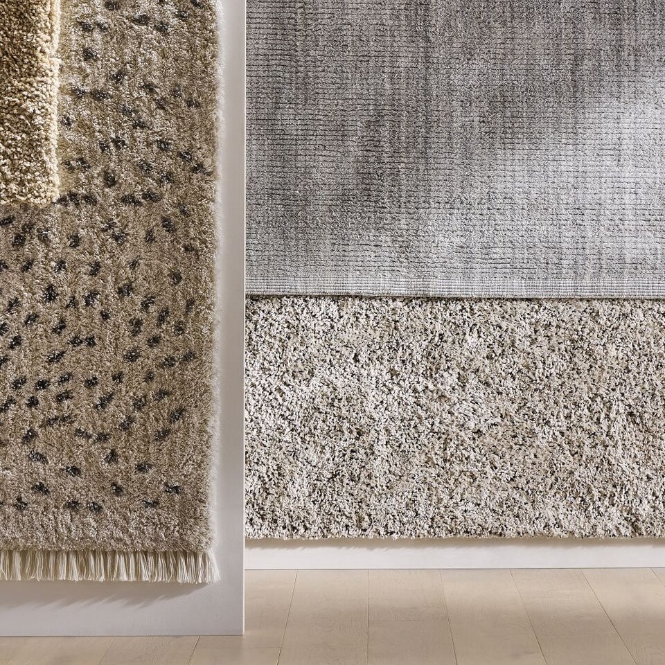 Soft Speckle Low-Shed Shag Rug
