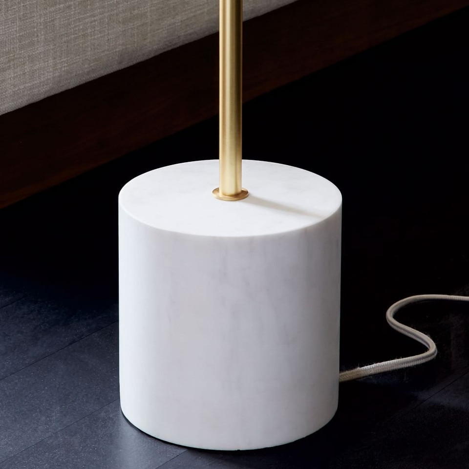 Sphere & Stem 2-Light Floor Lamp (157 cm)