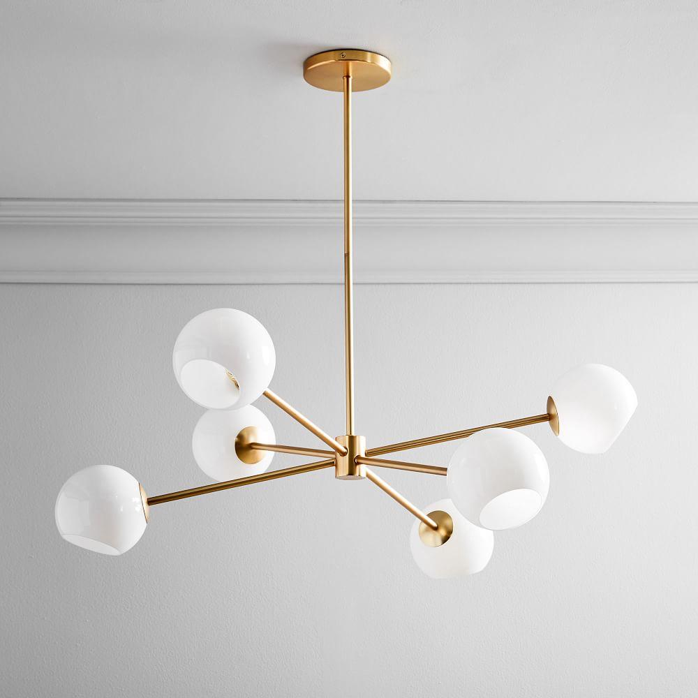 6 light ceiling light