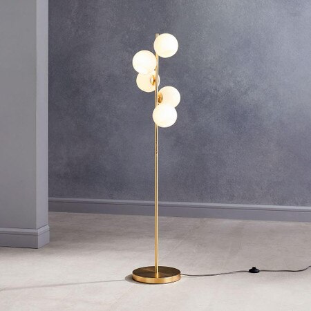 Staggered Glass 5 Light Floor Lamp West Elm Australia With its minimalist silhouette and sleek frame, the sphere + stem floor lamp from west elm is an elevated choice for contemporary settings.