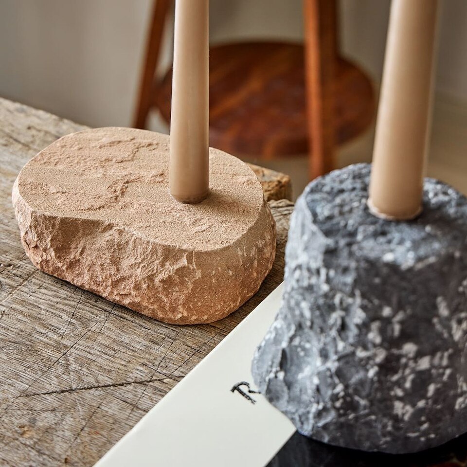 Rough Industrial Stone Taper Holders