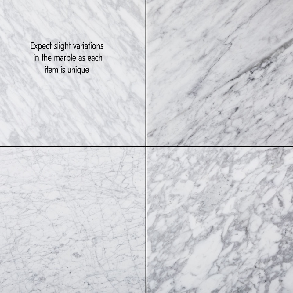 Streamline Marble Rectangle Coffee Table (112 cm x 61 cm)