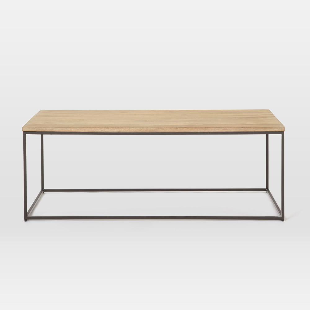 Streamline Coffee Table - Whitewashed Mango Wood West Elm Australia - Streamline Coffee Table - Whitewashed Mango Wood West Elm Australia