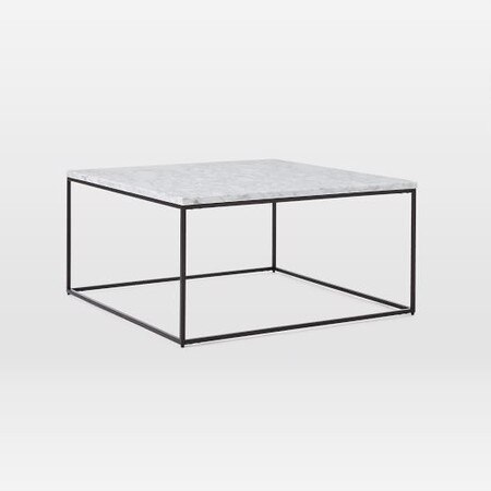 Streamline C Side Table Marble