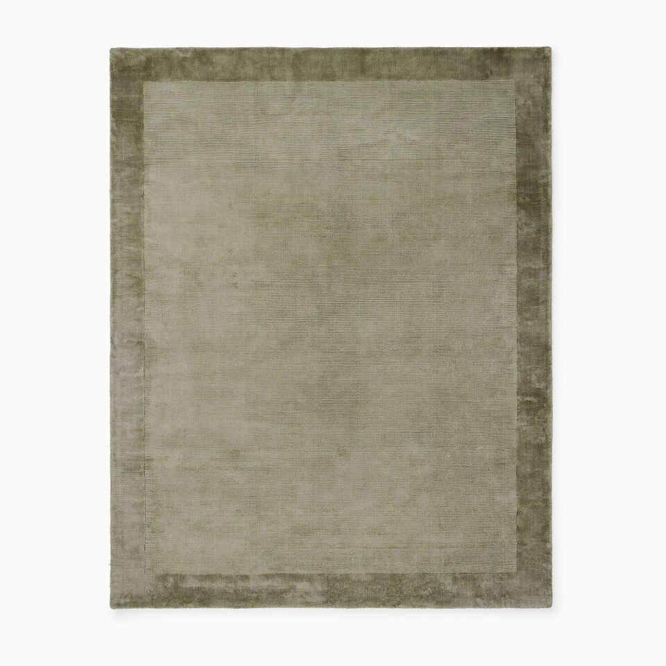 TENCEL™ Frame Rug - West Elm Australia