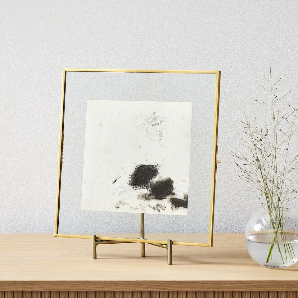 Terrace Floating Frames - Brass