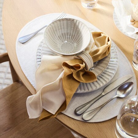 Textural Ceramic Napkin Ring Sets West Elm Australia