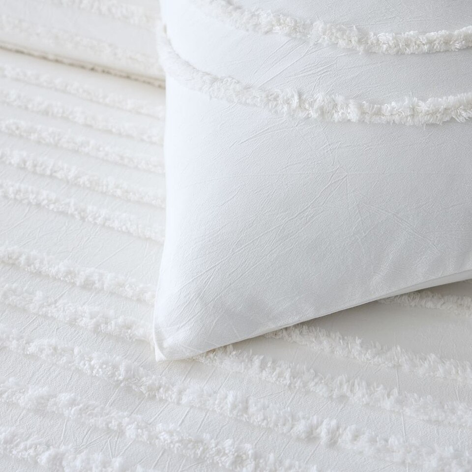 Organic Textured Arches Quilt Cover & Pillowcases