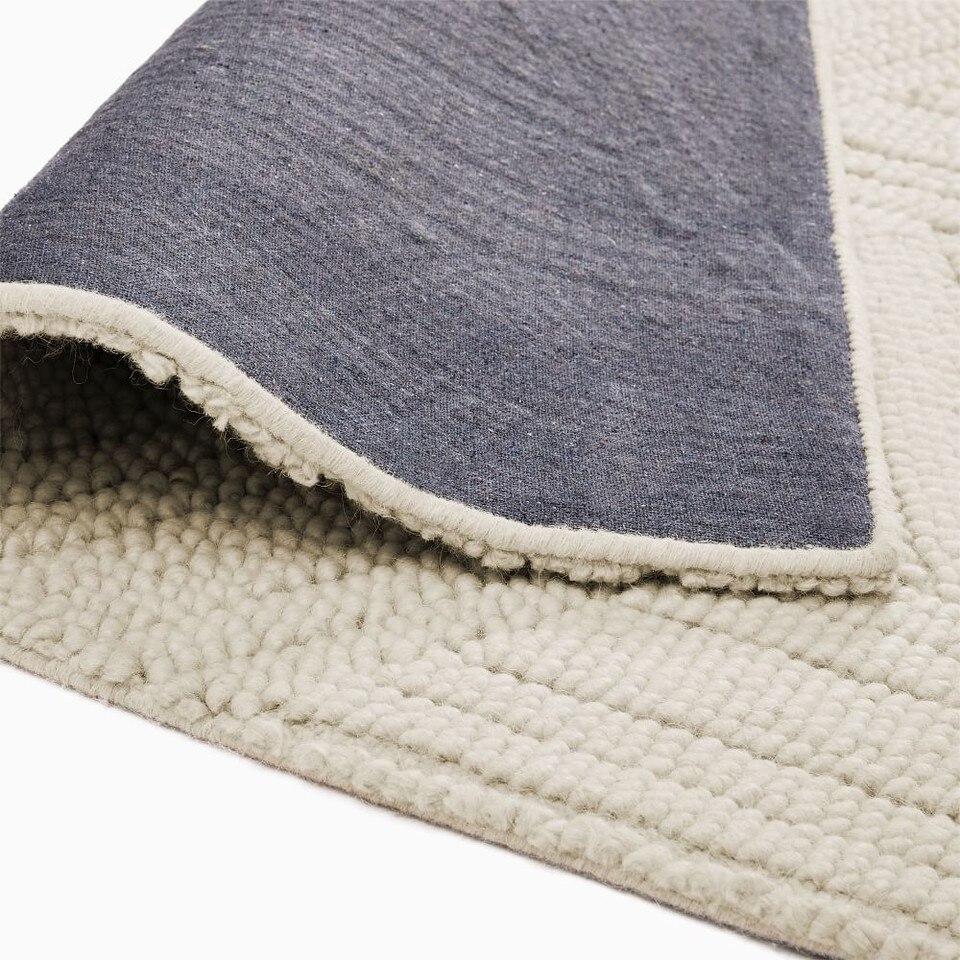 Textured Hexagon Rug
