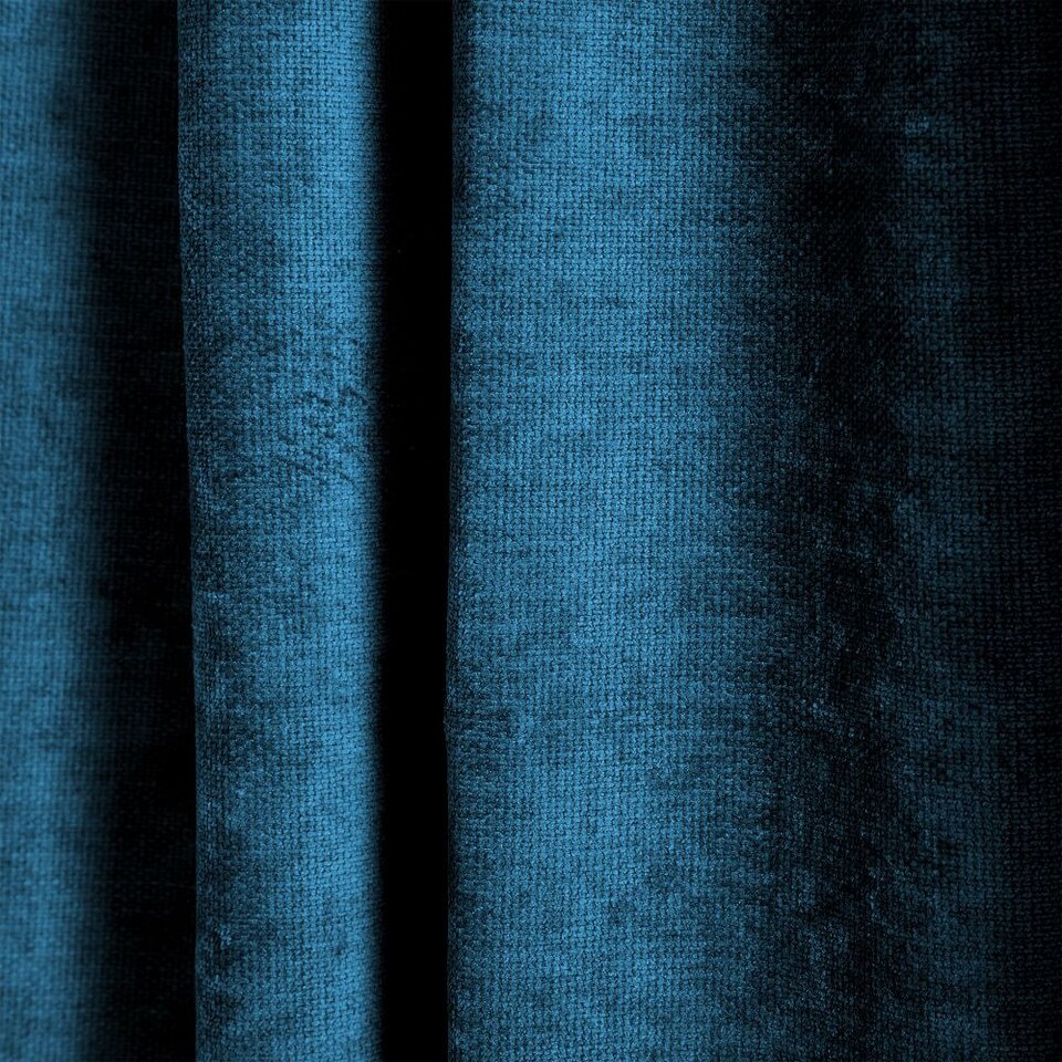 Worn Velvet Blockout Curtain
