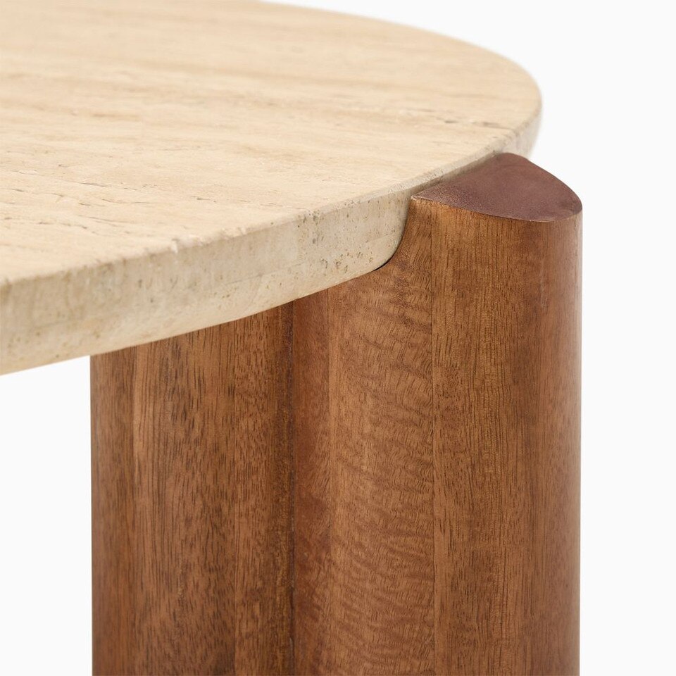 Travertine Coffee Table (112 cm)