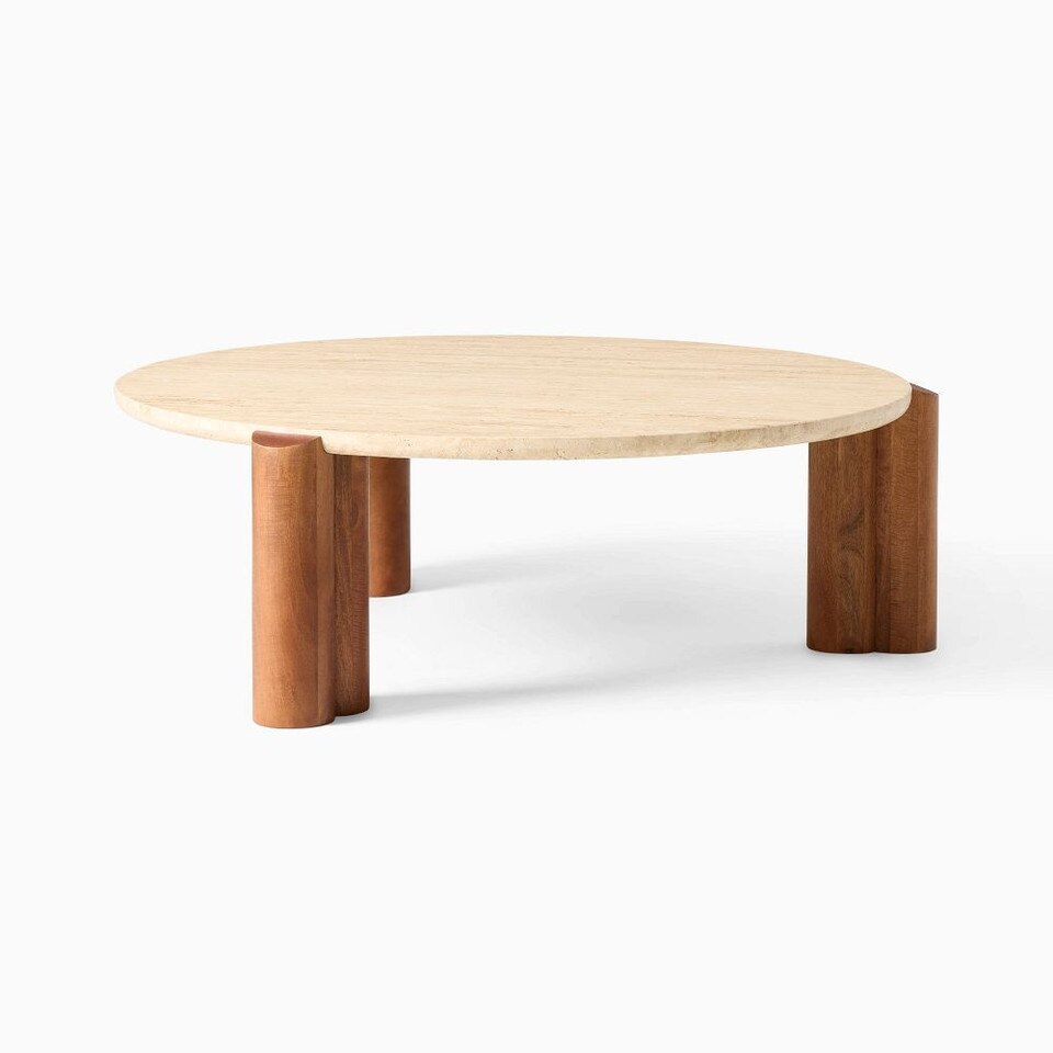 Travertine Coffee Table (112 cm)