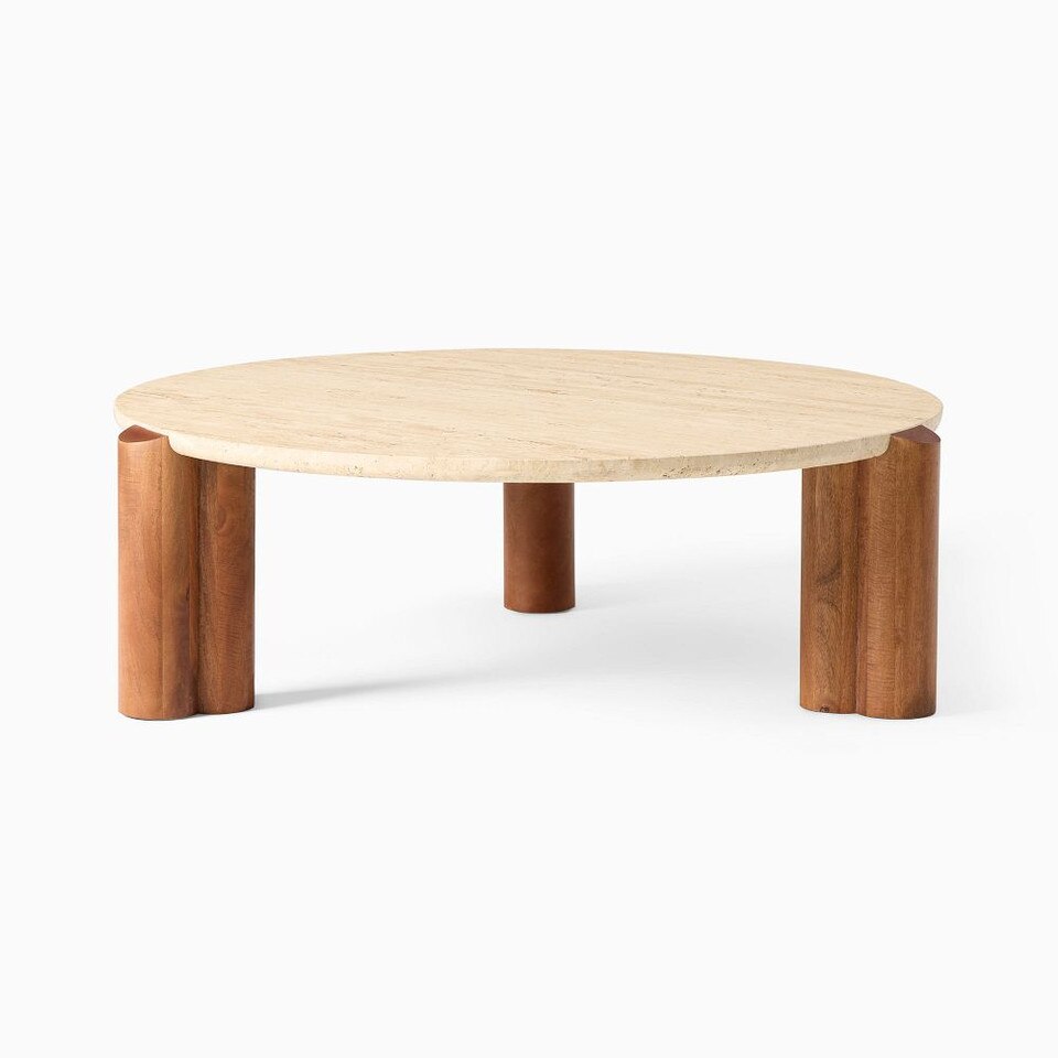 Travertine Coffee Table (112 cm)
