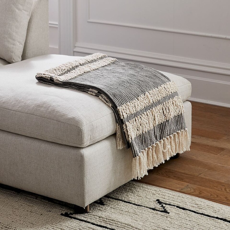 Tufted Lines Throw