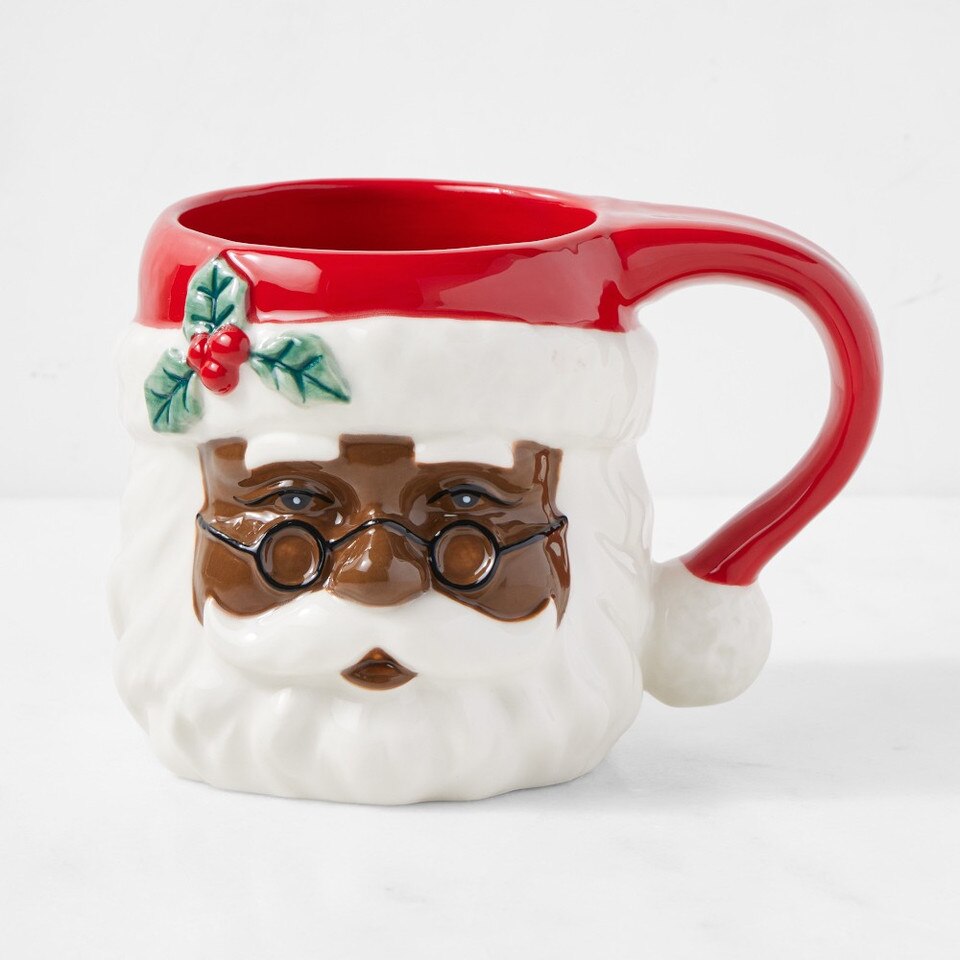 Williams Sonoma 'Twas the Night Before Christmas Santa Mug