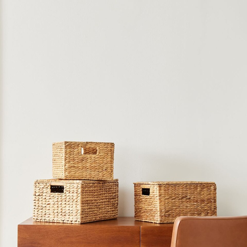 Twist Weave Baskets - Natural
