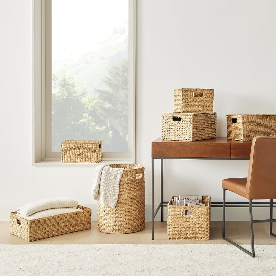 Twist Weave Baskets - Natural