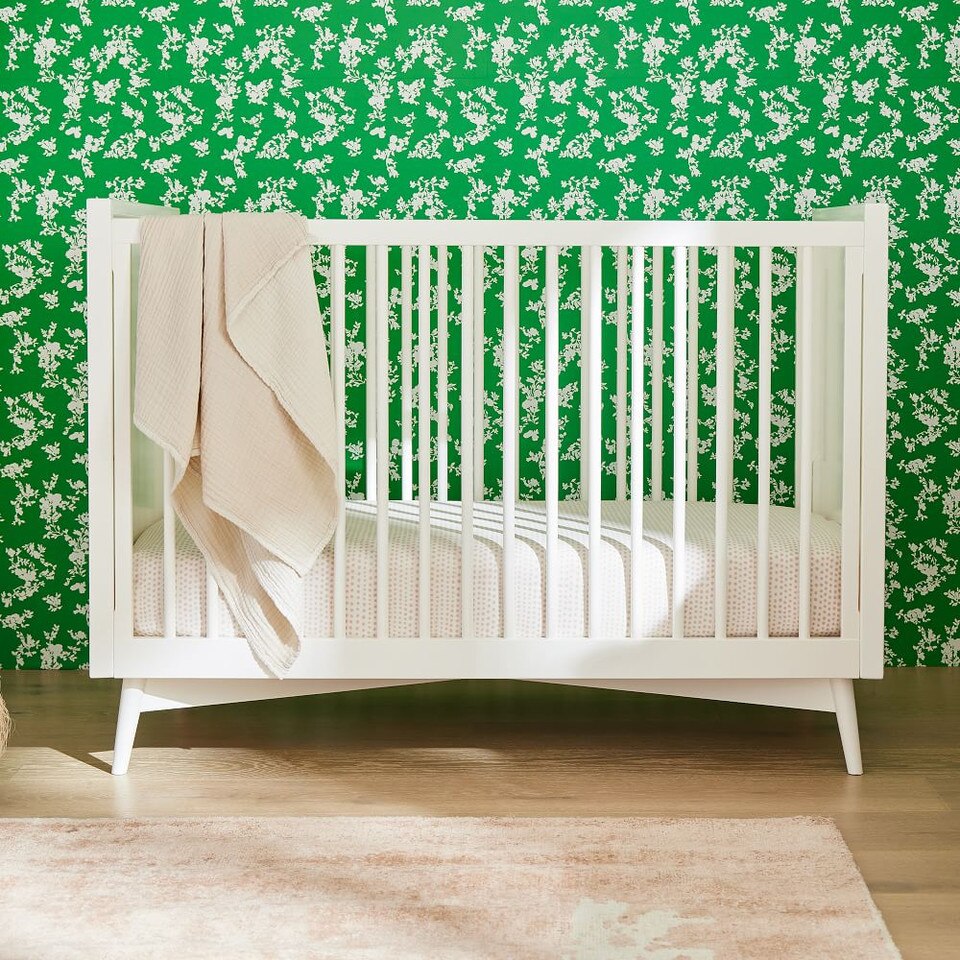 Mid-Century Convertible Crib