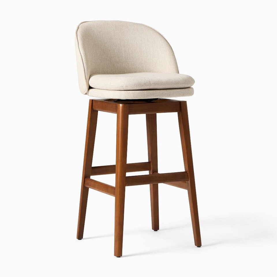Wayne Swivel Armless Counter Stools