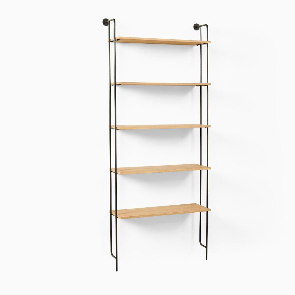 Willow Modular 5-Shelf Wall Unit