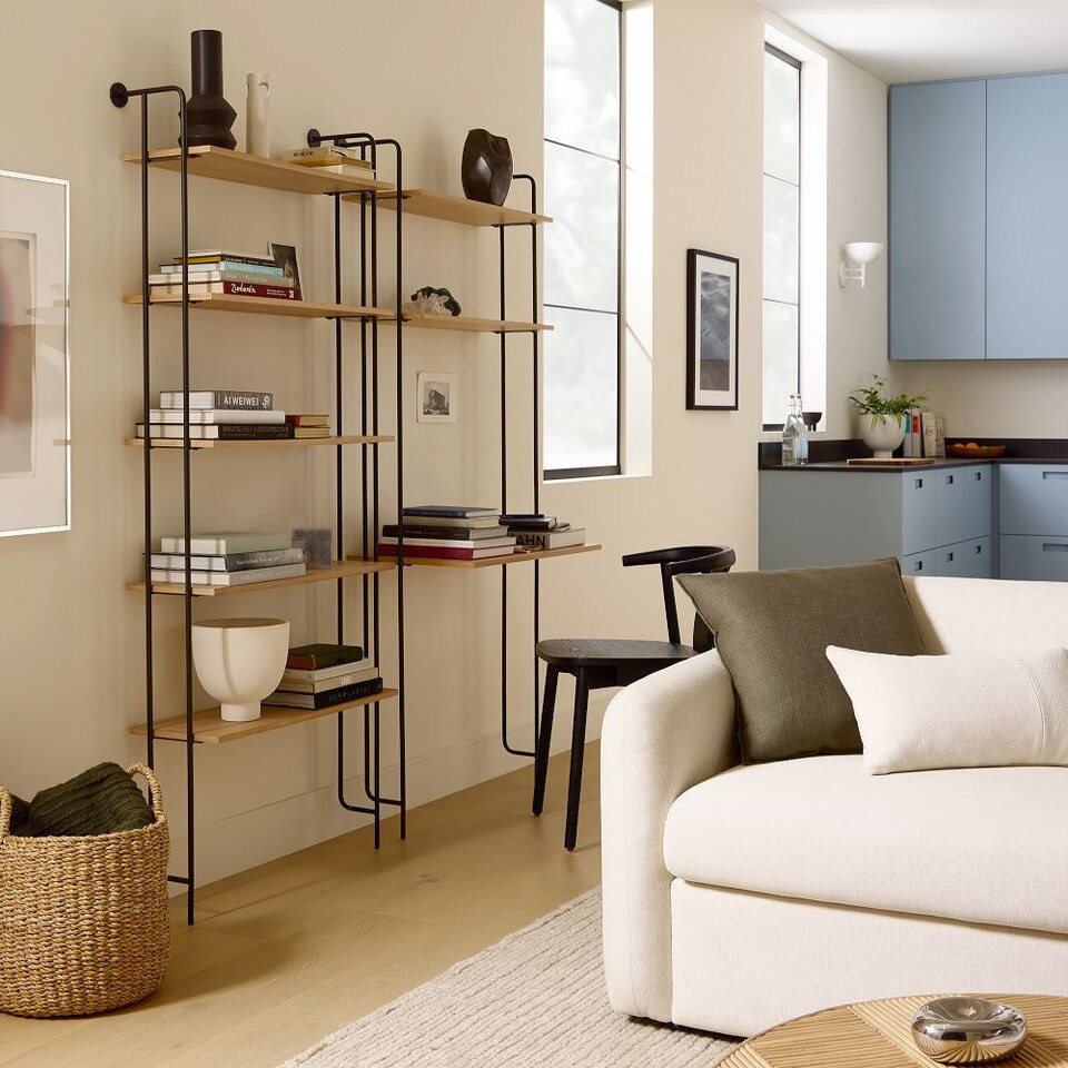 Willow Modular 5-Shelf Wall Unit