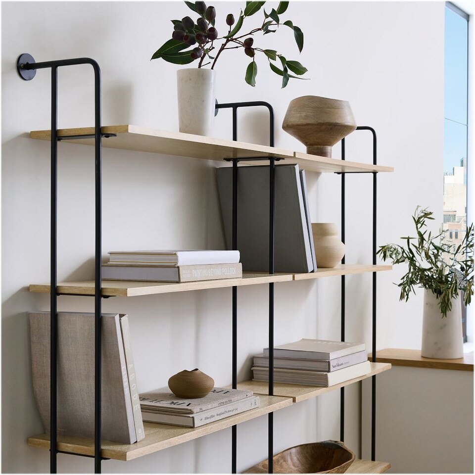 Willow Modular 5-Shelf Wall Unit