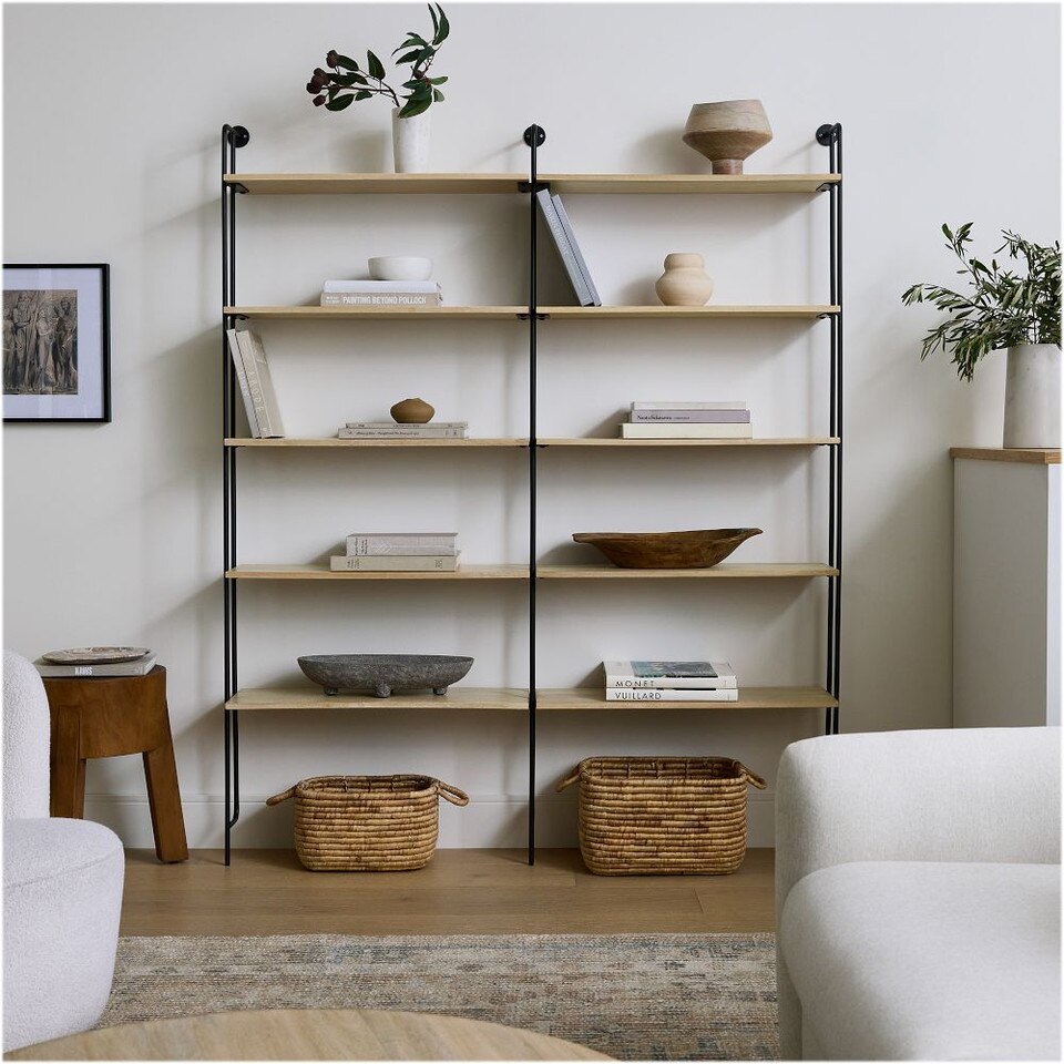 Willow Modular 5-Shelf Wall Unit