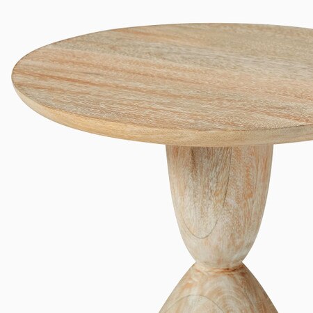 Winona Round Pedestal Side Table West Elm Australia Winona Round Pedestal Side Table West, Round Pedestal Side Table With Drawer