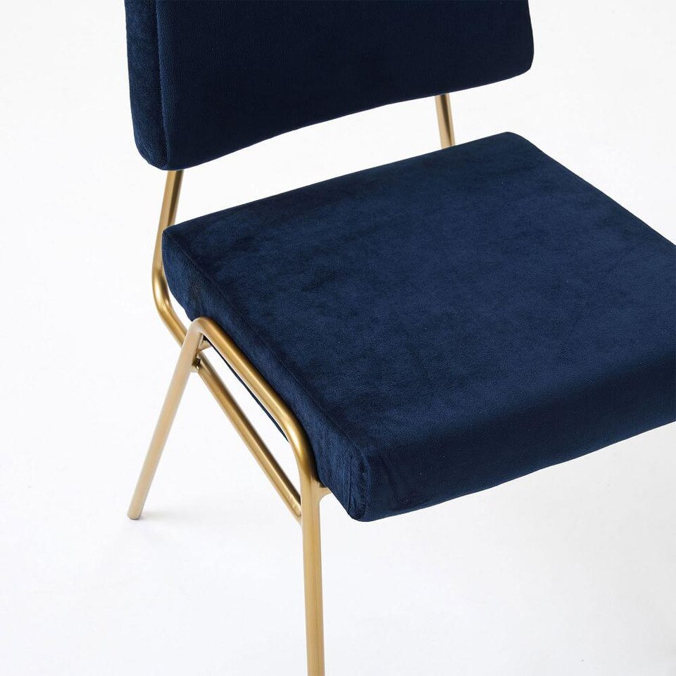 Wire Frame Upholstered Dining Chair