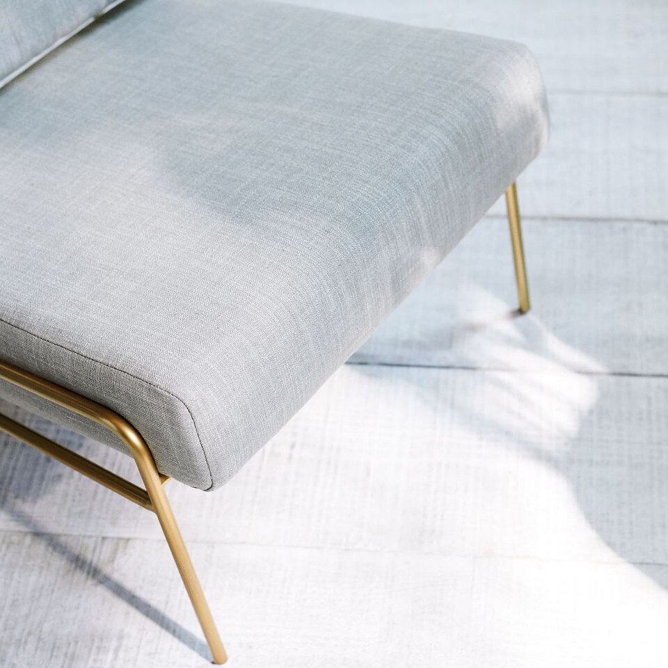 Wire Frame Slipper Chair