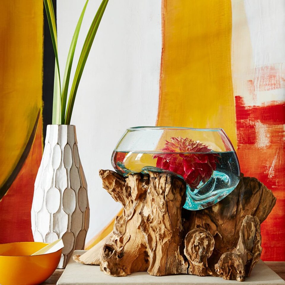 Wood + Glass Terrariums