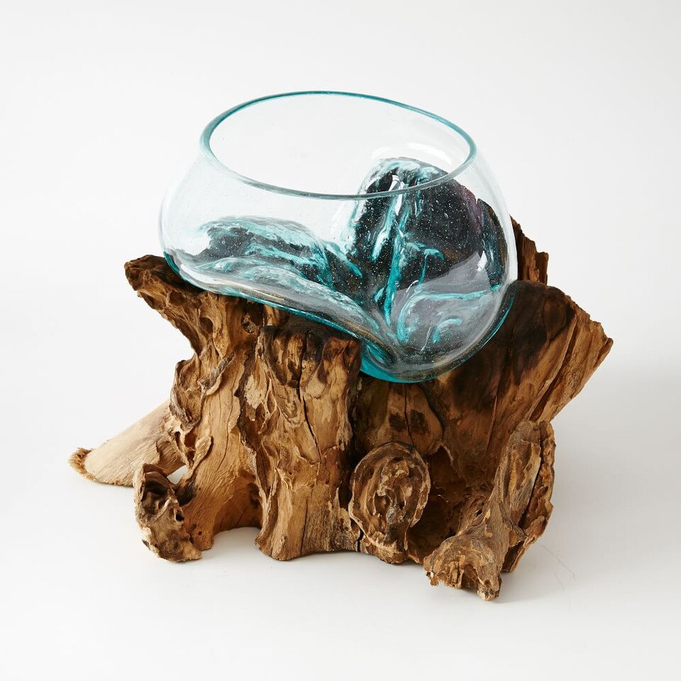 Wood + Glass Terrariums