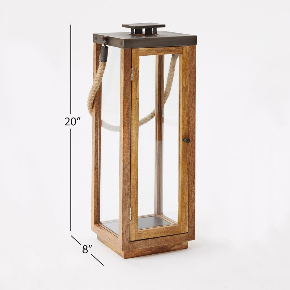 Wood + Rope Lanterns