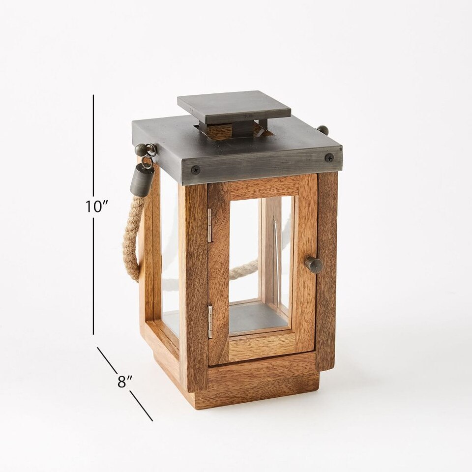 Wood + Rope Lanterns