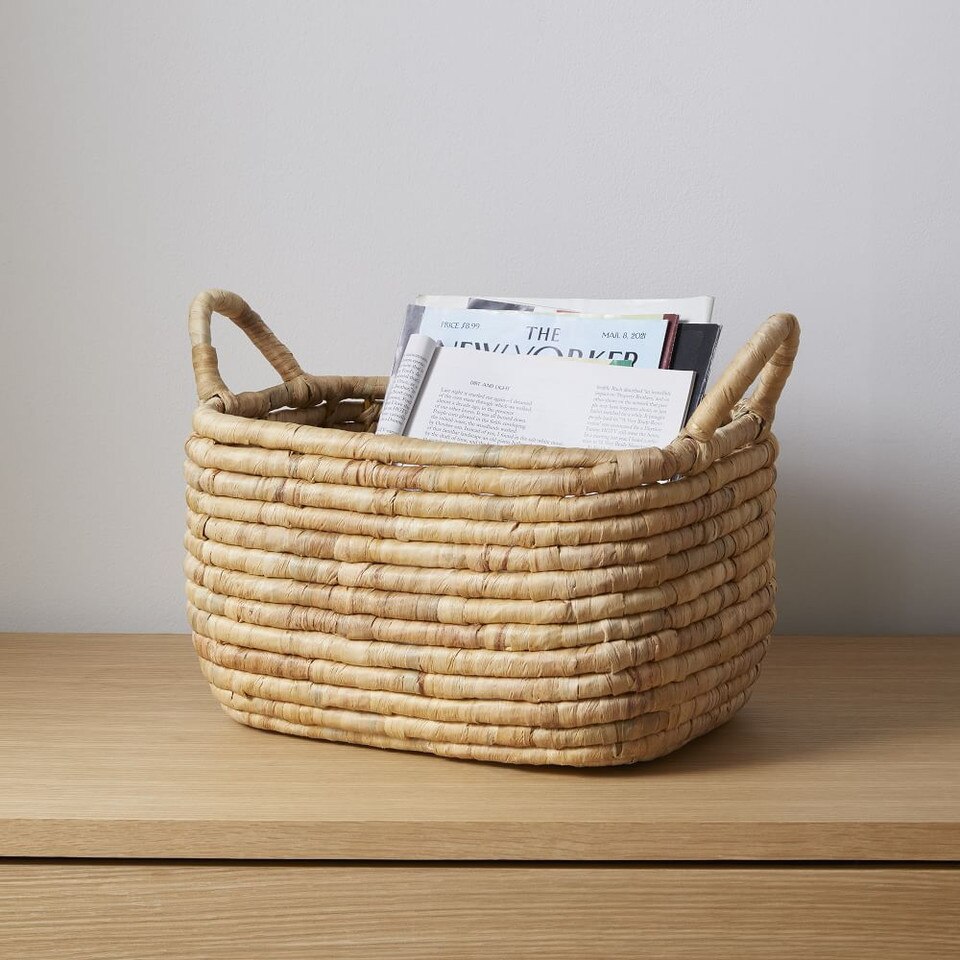 Woven Seagrass Baskets - Natural