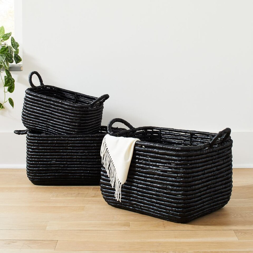 Woven Seagrass Baskets - Natural