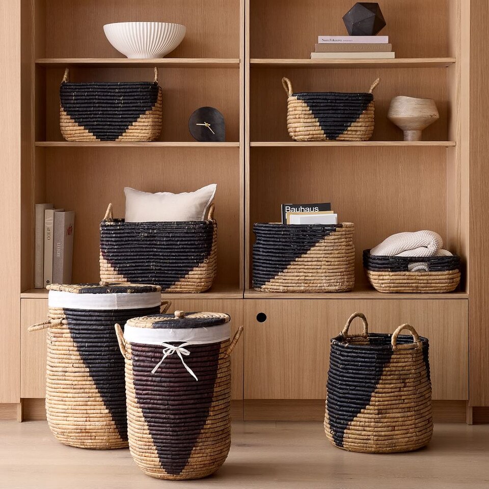 Woven Seagrass Baskets - Natural